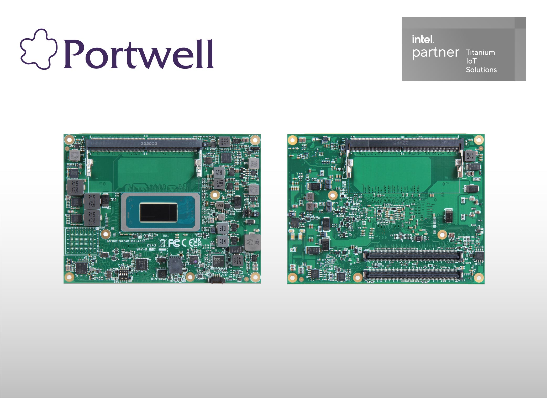 Les cartes mères industriels pour processeur Intel Core 8ème génération