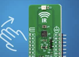 Carte reconnaissance gestuelle IR Gesture 3 Click de MikroElektronika