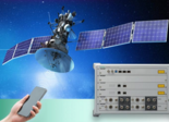 La station MT8000A d'Anritsu prend en charge le test de réseaux satellitaires