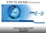 SSP I3C Etsi