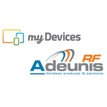Logos myDevices Adeunis RF