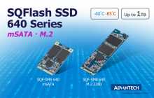 Advantech cartes SSD mSATA M.2