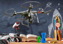 Robots et drones 200 milli