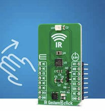 Carte reconnaissance gestuelle IR Gesture 3 Click de MikroElektronika