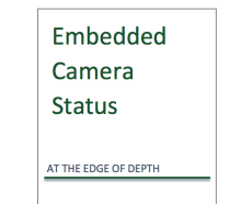 Embedded camera status