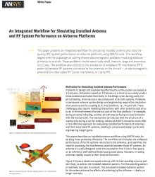Ansys White paper Antennes