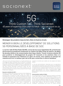 white paper Socionext SoC 5G