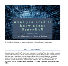 L'Embarqué White paper Winbond HyperRAM