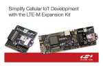 Kit LTE-M Silicon Labs