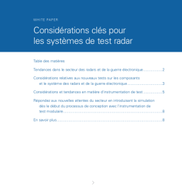 White paper NI Tests Radars